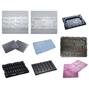 Δίσκος ασφαλής για ESD, διαμορφωμένος με κενό αέρα