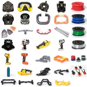 θερμοπλαστικά εξαρτήματα ηλεκτρικών εργαλείων κατασκευασμένα με χύτευση με έγχυση